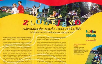 Na ogled dirke tudi z letnimi  sankami