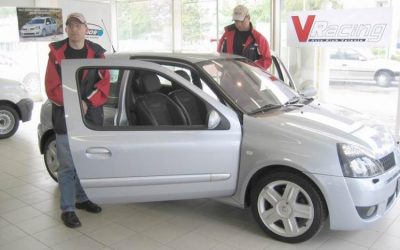 Clio v rokah nase posadke