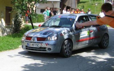 Rally Velenje – v Div 1 zmaga za posadko Grudnik / Ušaj Clio 1.4 16V
