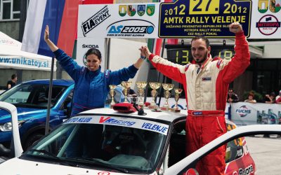 Posadka V-Racing Matej Grudnik-Maja Pahor zmagala na Rally-u Velenje