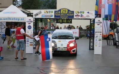 Rally Velenje – Oblak in Podlipnik uspešna